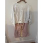 Lazy sundays Lazy Sunday Pink Wide Leg Lounge Pants Matching Set Sweatpants Size M Photo 5