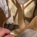 ZARA Faux leather crop top. S Photo 4