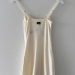 SKIMS  White Cotton Rib Mini Dress Photo 5