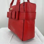 Kate Spade New York Quinn Villa Avenue Leather Shoulder Bag Red Photo 12