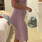 Lavender Bodycon Dress Purple Size M Photo 2