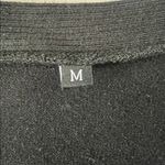 Women's VNeck Snap Cardigan Black Size Medium Photo 4