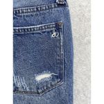 Sam Edelman Women's Blue Denim Jeans Stiletto Straight High Rise Crop Size 2 Photo 7