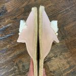 Soludos Peony Pink Suede Tasseled Espadrille Mule Slip-Ons 8.5 Photo 5