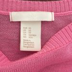H&M NEW Bubblegum Pink Long Sleeve Sweater Lightweight XS Slits Tunic Soft Girl Photo 3