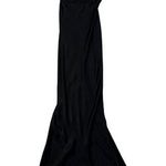 Lovers + Friends  -  Cowl Neck Silky Evening Gown in Black Photo 0