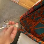 House of Harlow 1960 Revolve Ring Tie Satin Maxi Party Dress Fall Orange Green Size XS Photo 11