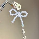 Handmade cute Kawaii fairy grunge style ribbon dangle hair clip 👼❤️🫶🎀 Photo 2