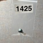 Genuine 14K Gold Tahitian Pearl Pendant Necklace Elegant Gemstone Fine Jewelry Black Photo 6