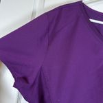 Scrubstar  Purple V-Neck Pocket Scrub Top Medical Hospital Nurse Doctor Size 2XL Photo 1