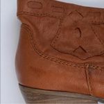 Nine West 8.5 booties Vintage American Ankle boots leather 8.5 Cowboy Boho RARE Photo 14