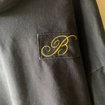 Gold and Black Pullover Hoodie with Decorative Band Photo 4