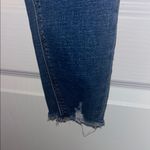 Stradivarius Blue Skinny Jeans with Distressed Details Photo 8