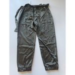 Sanctuary NWT‎  Olive Green satin Pants Casual Relaxed Fit 32 Photo 3