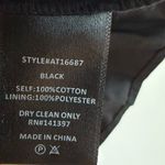 ASTR THE LABEL Tops Savina Square Neck Bubble Sleeve Smocked Top Size S Black Photo 9