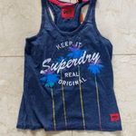 Superdry  Vintage NWT $45 Palm Tree Tank Sz S Photo 0