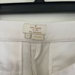 Kate Spade Live Colorfully White Pleated Dress Shorts Photo 4