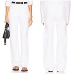 GRLFRND NWT  The Graham High Rise Straight Denim Jean Centinela Ave White Size 28 Photo 1