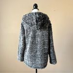 Simply Southern | Gray Sherpa Hooded Full Zip Jacket Sz S Photo 6