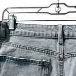 Edikted NWT Denim Jean Blue Shorts Size Medium 100% Cotton Casual Med Rise Women Photo 5