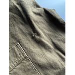 Frame $288 New High Waist Baggy Pocket Wide Leg Jeans - Green - 25 Photo 9