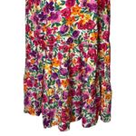 Showpo Dress Women 8 Pink Packed Floral Print Monaco‎ Midi Boho Cottagecore Photo 9