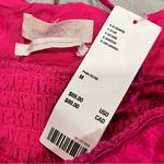 Urban Outfitters Hot Pink Riley Smocked Waist Floral Print Mini Dress Medium Photo 8