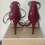 Michael Kors  Red Stiletto Heels Elegant Design Photo 1