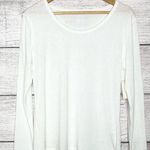32 Degrees Heat NWT White Long Sleeve Scoop Neck Layering Top Size XL Photo 0