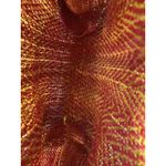 Handwoven Tote with Henequen Handcraft Bag Orange Photo 5