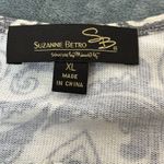 Suzanne Betro Women’s  Peasant Blouse Size XL Boho Chic Photo 4