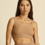 Everlane NWT The Cozy Stretch Tank - Camel Photo 0