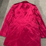 Alice + Olivia Denny Notch Blazer in Raspberry sample piece Photo 5