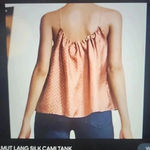 Helmut Lang  SILK CAMI TANK Photo 1