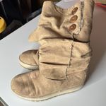 Skechers  Womens Australia Tan Faux Fur Shearling Snow Winter Boots 46679 size 7 Photo 2
