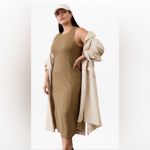 Athleta NEW Seasoft Run Midi Tank Dress Clay XL Photo 1