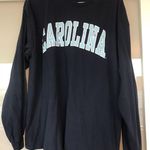 Oversized Long Sleeve Carolina Tar heels tee Blue Size XL Photo 0