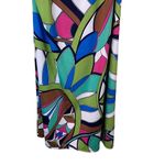 Sam And Jess Retro 70’s Chain Link Sleeveless Dress Size Medium Green Photo 4