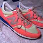 New Balance  620 Coral and Lime Neon Sneakers Sz 7 Photo 1