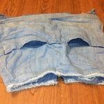 Bullhead Denim Co BULLHEAD Vintage Retro Short Mini Blue Denim Jean Skirt 26 Photo 2