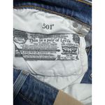 Levi's  501 Jeans Womens 32 X 26 Cropped Straight Leg High Rise Distressed Photo 11