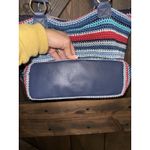 The Sak  NEW NWT Lauren Crochet Hobo‎ Bag Marina Stripe Blue Red Shoulder Purse Photo 6