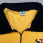 Andy’s Vintage 90s San Francisco California Yellow Zip Up Fleece Quarter Zip Sweater Photo 2