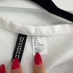 H&M Cropped Button Down Shirt Photo 2