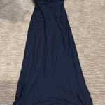 Abercrombie & Fitch  Navy Blue Maxi Dress Photo 0