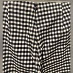 Who What Wear Target Brand Black & White Gingham Plaid Stretch Skinny Pants - 6 Photo 4