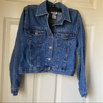girl size medium crop bluejean jacket Blue Photo 7