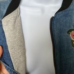 Hudson Jeans Hudson rose embroidered denim jacket Photo 7