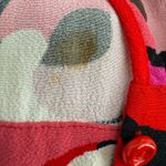 Kate Spade Deco Rose Peplum Blouse Top Floral Long Sleeve Red Size 0 Feminine Photo 13