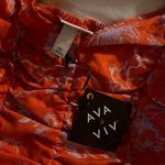 Ava & Viv ™ Women's Plus Puff Sleeve Sweetheart Blouse Photo 3